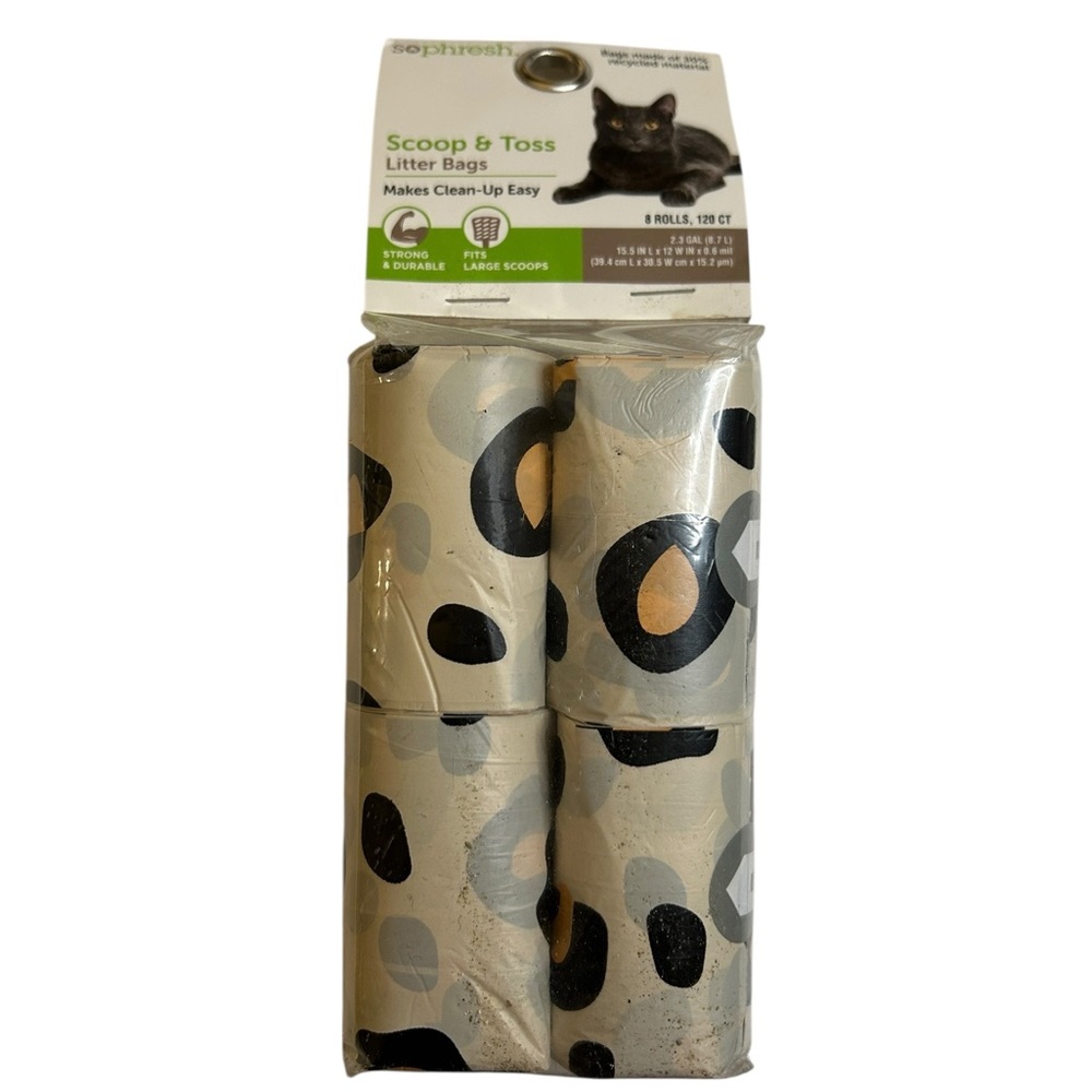 Sophresh Litter Bags with Spot Pattern